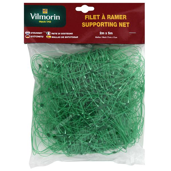 Croissance et protection des végétaux - Filet à Ramer - 2 m x 5 m - PACKAGING_3D_RECTO